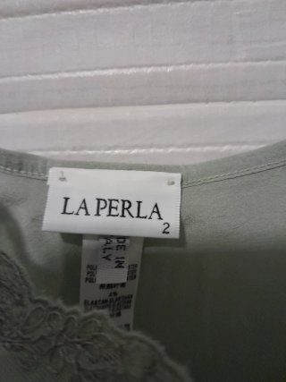 Top Lencería La Perla Verde Talla 2