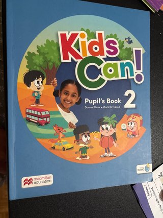 Libro de ingles de 2 primaria