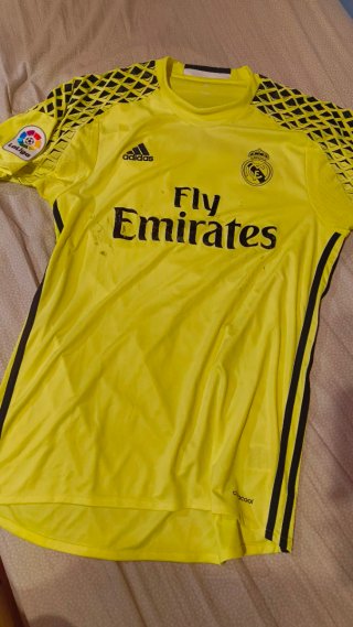 Camiseta Real Madrid Adidas Amarilla