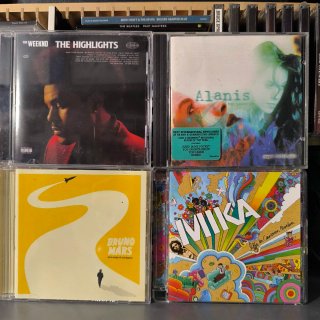 Lote de 4 CDs de Música Pop