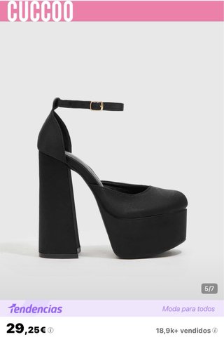 Zapatos de tacón CUCCOO negros