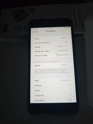 iPhone 7 Plus Preto