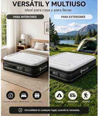 Colchón hinchable CCHILLSUN para invitados