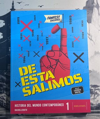 Libro Historia del Mundo Contemporáneo 1.º Bach