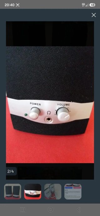 Altavoces Multimedia TS-128 / retro vintage