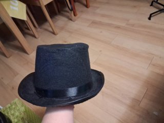 Chistera/Sombrero de copa disfraz infantil