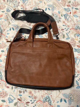 Maletín Pull&Bear Marrón para portátil
