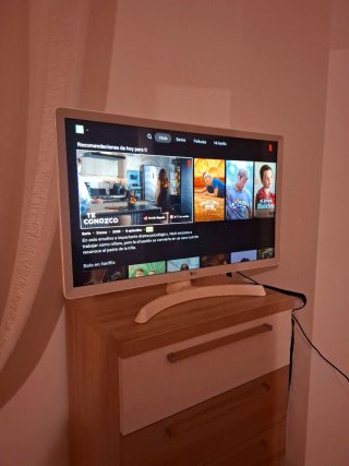 TV LG Blanca