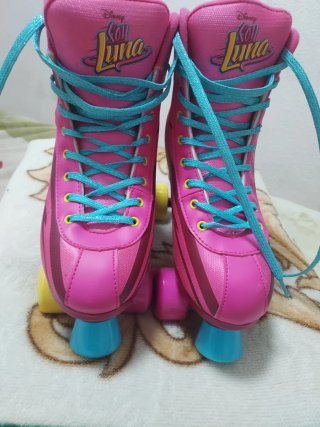 Pack Patines Soy Luna Talla 38-39+casco talla M