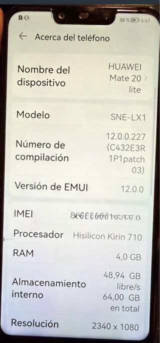 Huawei Mate 20 Lite 64GB