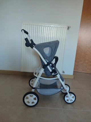 Carrito de juguete 2 en 1. Combi silla y capazo.