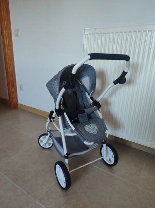 Carrito de juguete 2 en 1. Combi silla y capazo.