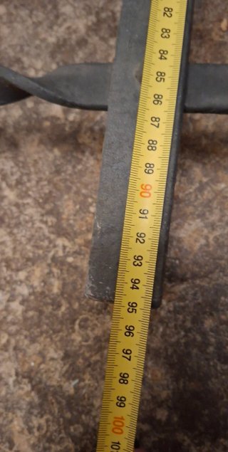 Reja antigua hierro forjado salomónica