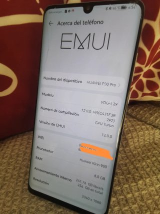 Huawei P30 Pro 256gb 8gb Ram