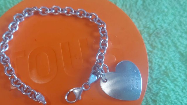 Pulsera Tous Corazón Plata