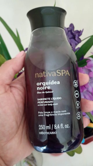 Jabón Líquido Corporal Nativa SPA Orquídea Noire -