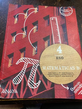 Matemáticas B. 4o de ESO