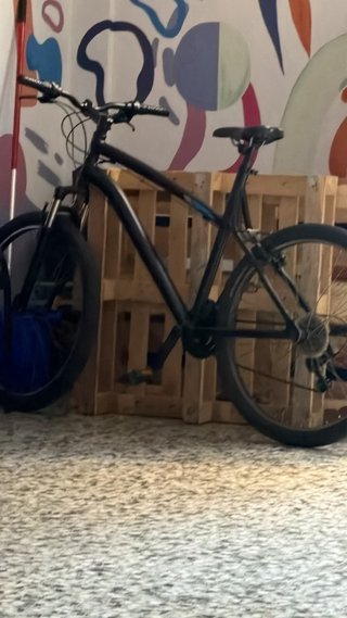 Bicicleta de Montaña MTB Negra