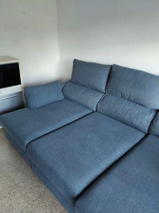 Sofá Chaiselongue Ikea Eskilstuna 3 Plazas
