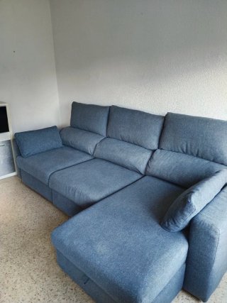 Sofá Chaiselongue Ikea Eskilstuna 3 Plazas