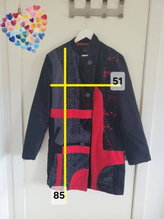 Abrigo Desigual Talla L