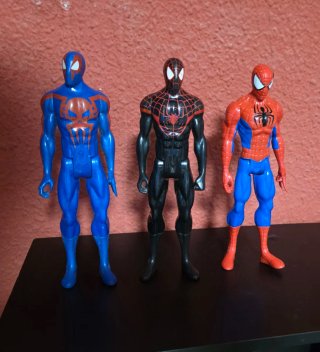 Set de 3 Figuras de Spider-Man