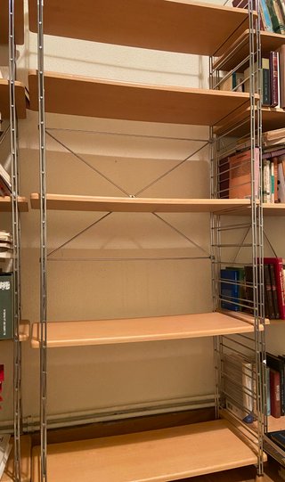 Estantería modular madera Clarita y metal
