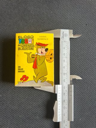 Mini cuento El Oso Yogui vintage