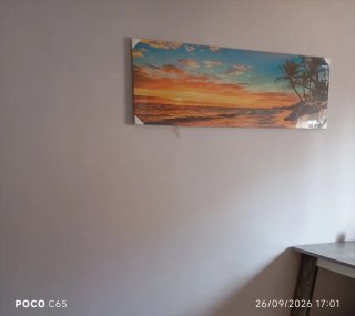 Cuadro Decorativo Playa Atardecer. Nuevo.