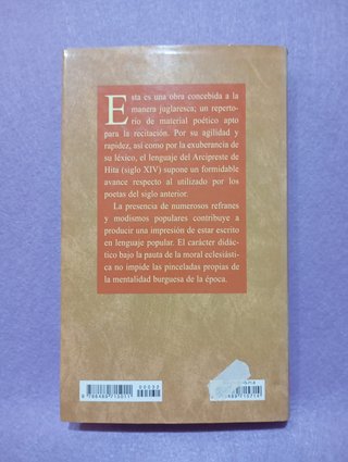 Libro: Libro del Buen Amor.