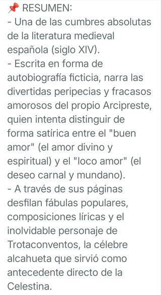 Libro: Libro del Buen Amor.