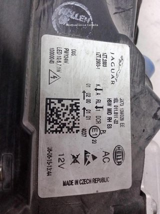 22518736 faro derecho gx7313w029ee jaguar xe x760