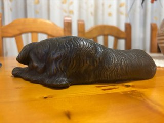 Figura de Perro en Bronce