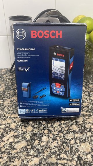 Metro Láser Bosch GLM 120 C Profesional nuevo