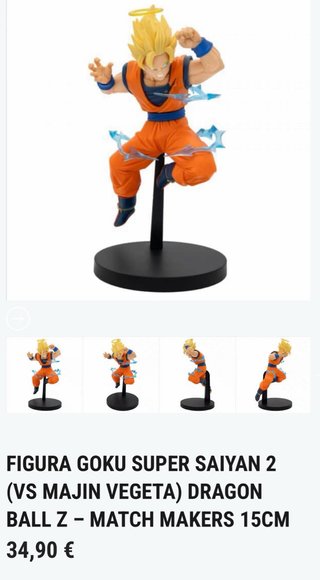 Set 2 Figuras Banpresto Dragon Ball Match Makers