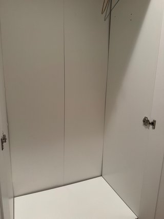 Guardaroba IKEA BRIMNES bianco con specchio a 3 ante