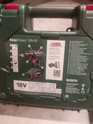 Taladro atornillador Bosch EasyImpact 18v-40