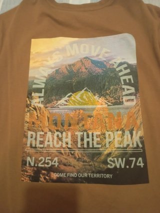 Camiseta Kiabi TROPICAL DESERT Talla L