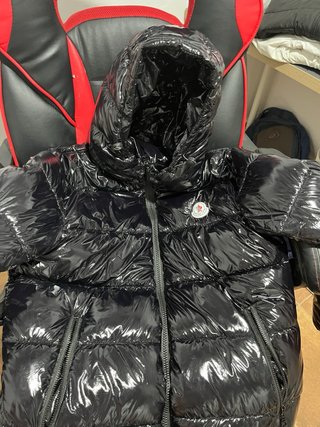 Chaquetón Moncler Negro