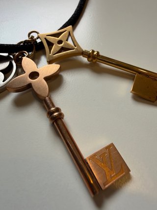 Collar Louis Vuitton 3 Llaves Monogram