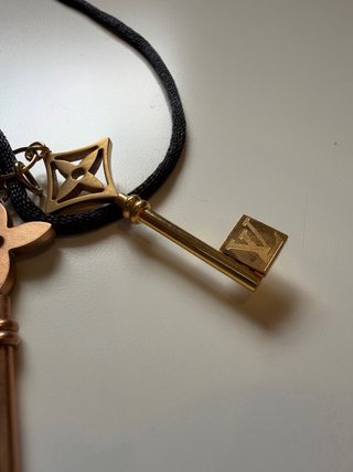 Collar Louis Vuitton 3 Llaves Monogram