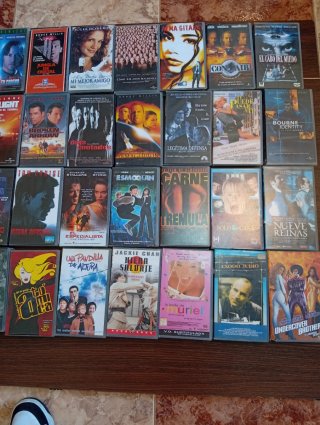 Películas VHS 1'5€ unidad (Lote 2)