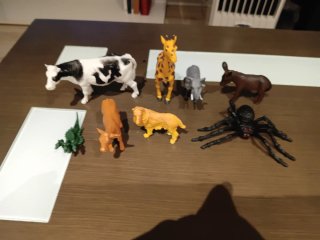 Lote Juguetes Animales y Dinosaurio