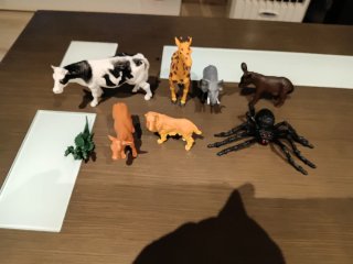 Lote Juguetes Animales y Dinosaurio