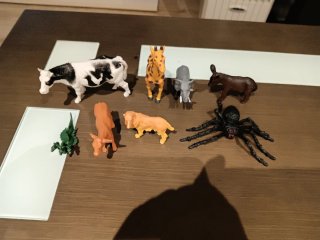 Lote Juguetes Animales y Dinosaurio
