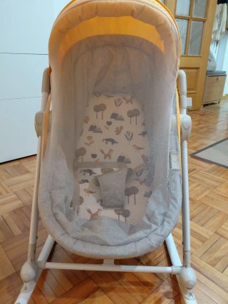 Balancín Kinderkraft Gris y Amarillo