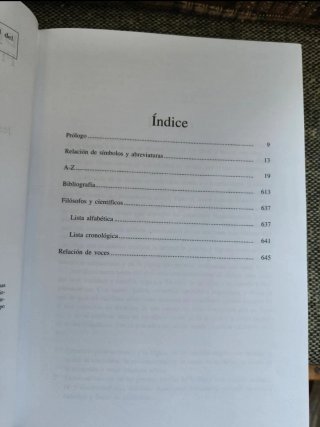 Diccionario de lógica y filosofía de la ciencia