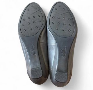 Bailarinas Lifestride grises con hebilla