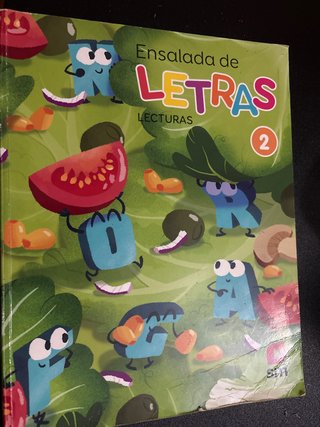 Ensalada de letras 2, Primaria lecturas
