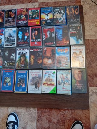 Películas VHS 1'5€ unidad (Lote 3)
